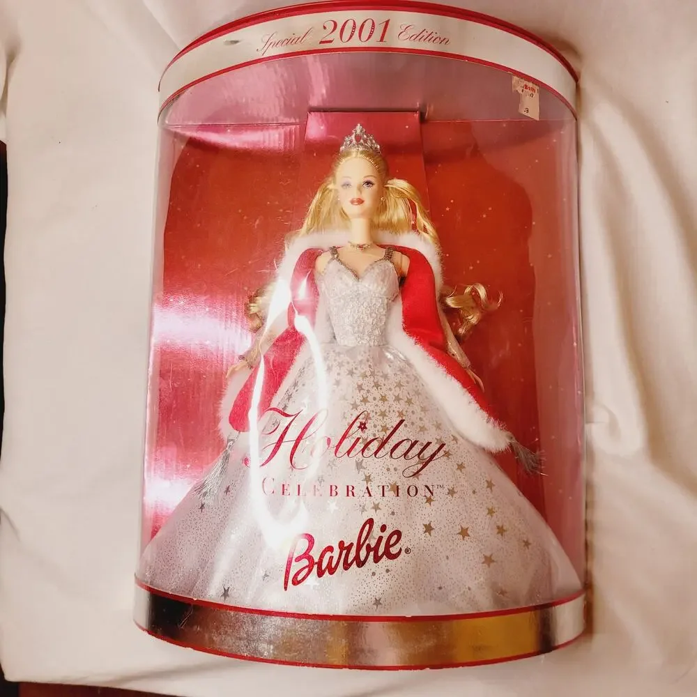 Barbie 2001 Holiday celebration in box doll